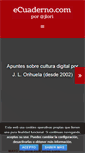 Mobile Screenshot of ecuaderno.com